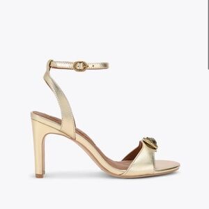 KURT GEIGER-Elegant Gold Metal High Heels